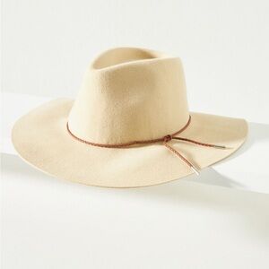 Anthropologie | San Diego Hat Company Anza Wool Rancher, Bone - NWT